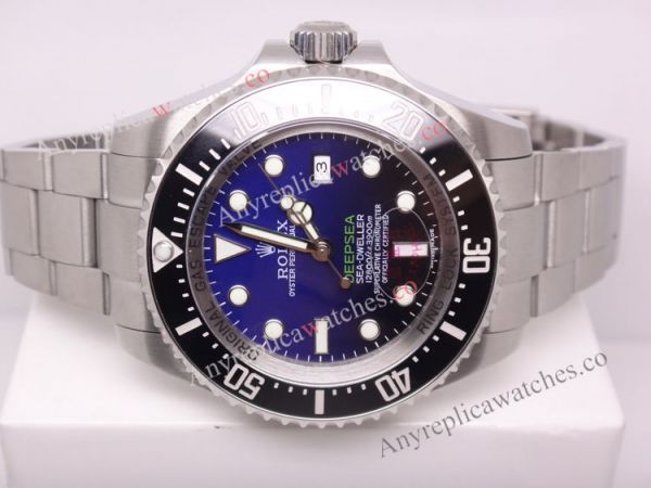 Swiss Grade 1 Deepsea Sea Dweller Replica Watch D-Blue Dial